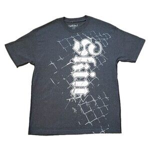 NWOT Skin Industries Chain Link Size XL Mens 2 Sided Gray T-Shirt Jesse Pinkman